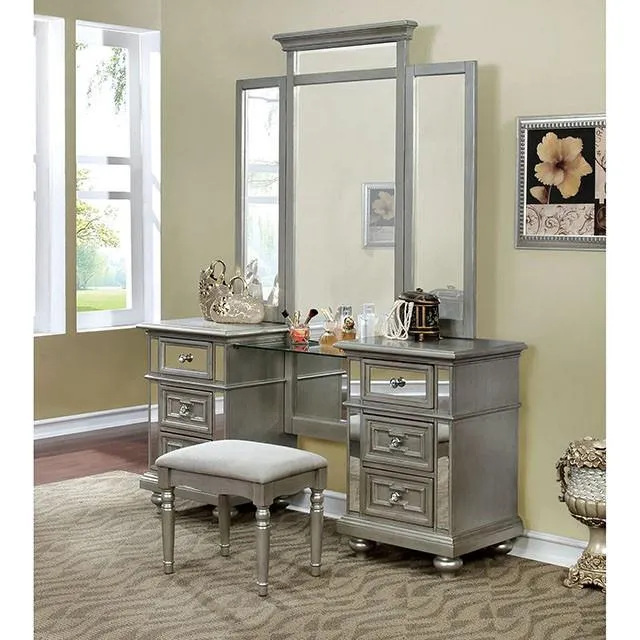 Furniture of America Salamanca CM7673V-SET Vanity W/ Stool