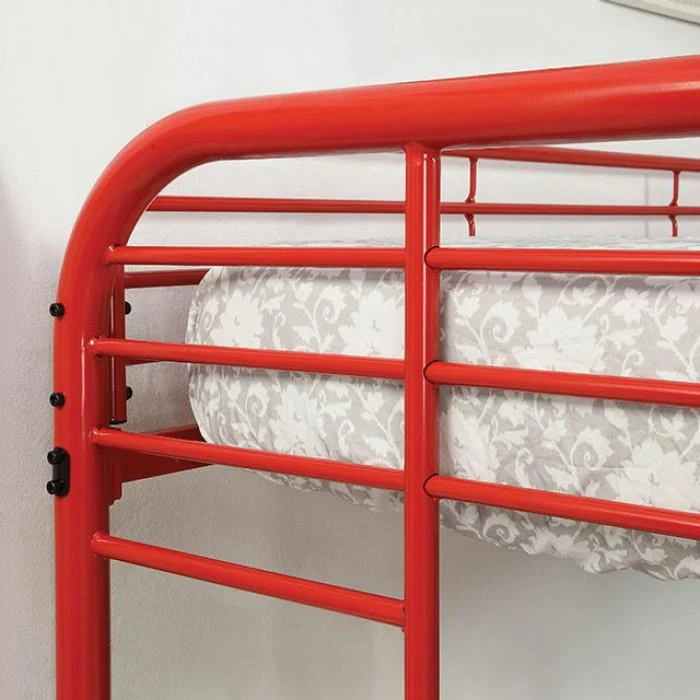 Furniture of America Kids Beds Bunk Bed CM-BK931RD-TF