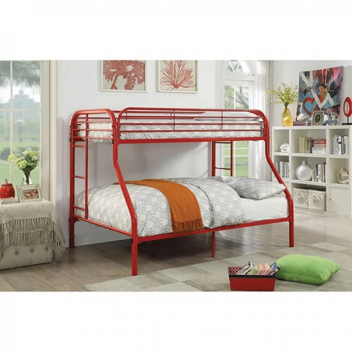 Furniture of America Kids Beds Bunk Bed CM-BK931RD-TF