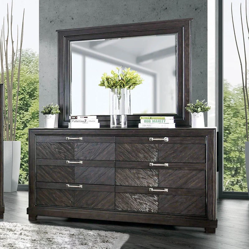 Furniture of America Argyros Dresser Mirror CM7315M