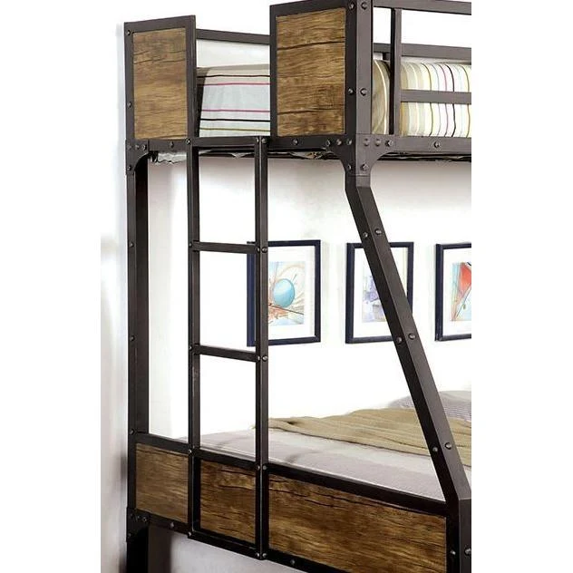 Furniture of America Kids Beds Bunk Bed CM-BK029TF