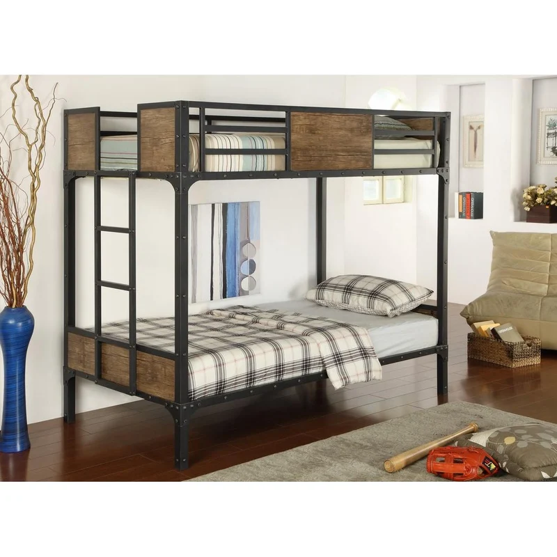 Furniture of America Kids Beds Bunk Bed CM-BK029TT
