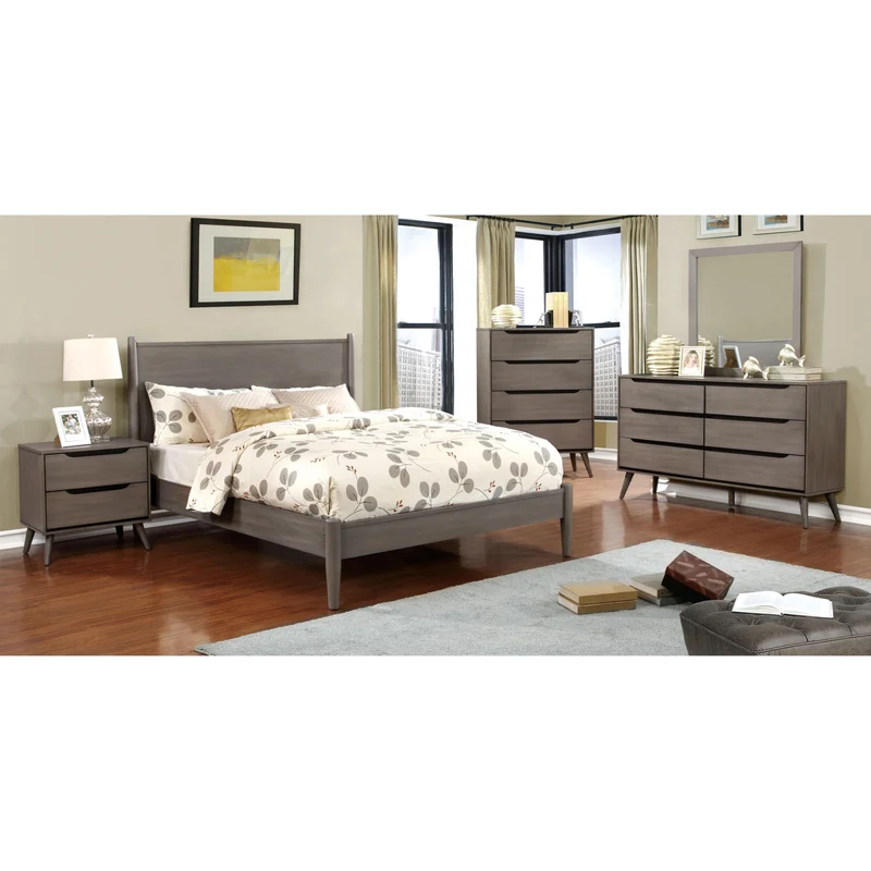 Furniture of America Lennart 6-Drawer Dresser CM7386GY-D
