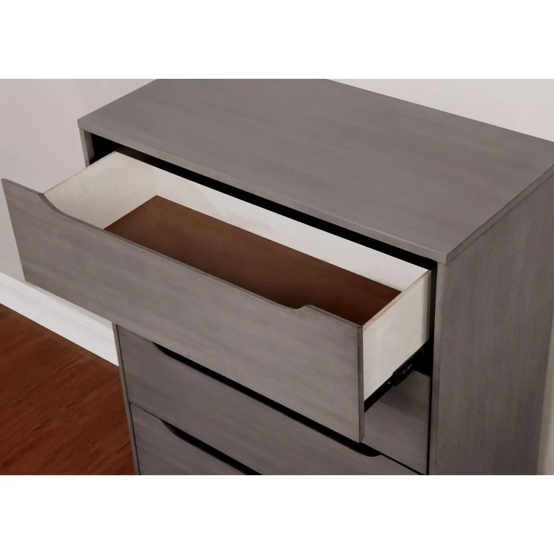 Furniture of America Lennart 5-Drawer Chest CM7386GY-C