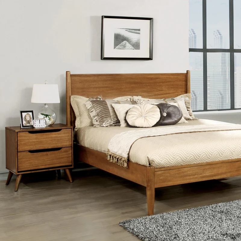 Furniture of America Lennart 2-Drawer Nightstand CM7386A-N