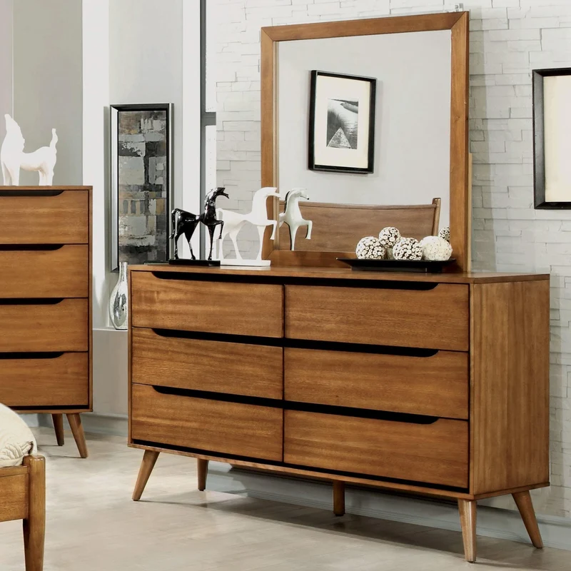 Furniture of America Lennart Dresser Mirror CM7386A-M