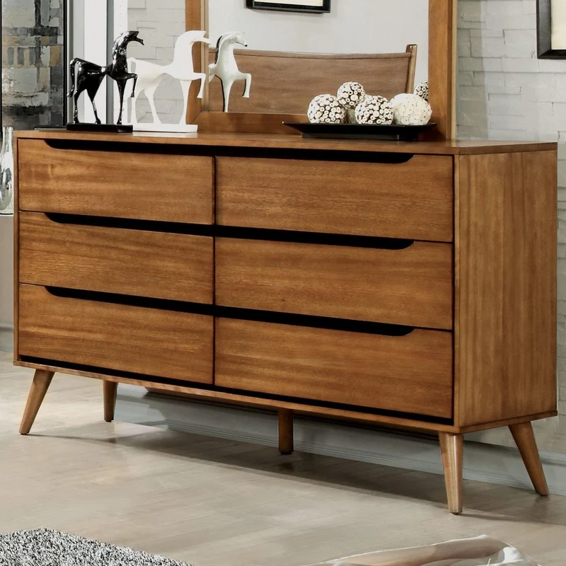 Furniture of America Lennart 6-Drawer Dresser CM7386A-D