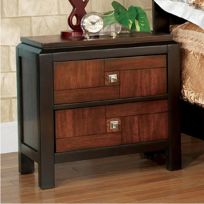 Furniture of America Patra 2-Drawer Nightstand CM7152N