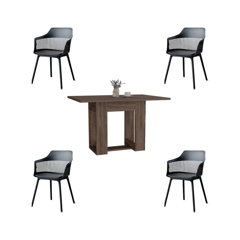 Combo Comedor Piten , Incluye Comedor y 4 Sillas