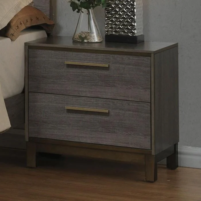 Furniture of America Manvel 2-Drawer Nightstand CM7867N