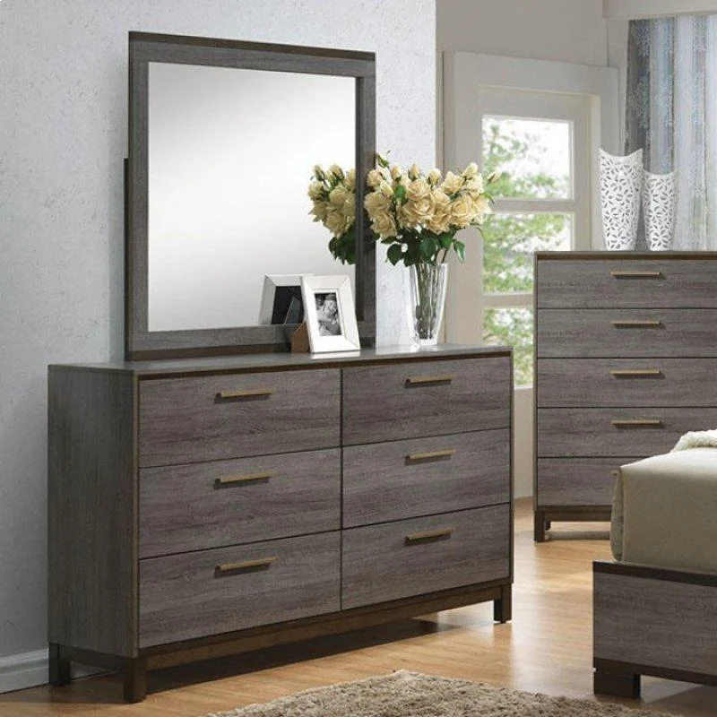 Furniture of America Manvel Dresser Mirror CM7867M
