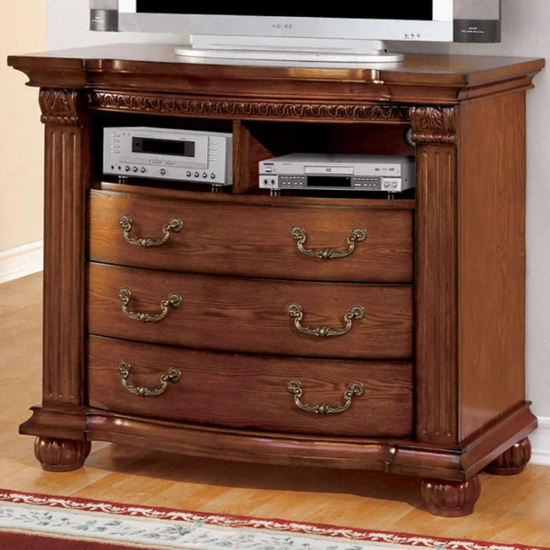 Furniture of America Bellagrand 3-Drawer Media Chest CM7738TV-DR