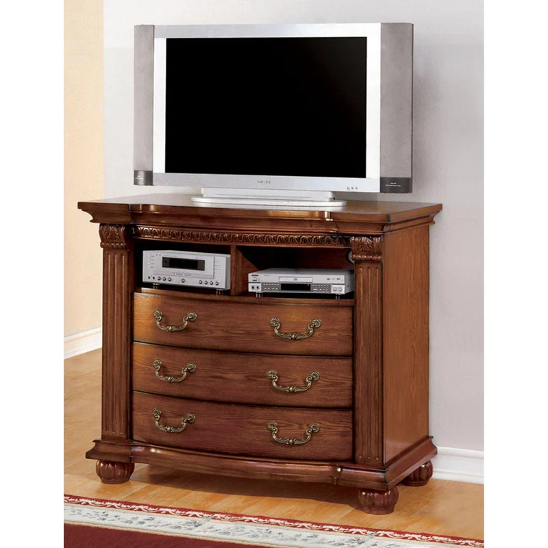 Furniture of America Bellagrand 3-Drawer Media Chest CM7738TV-DR