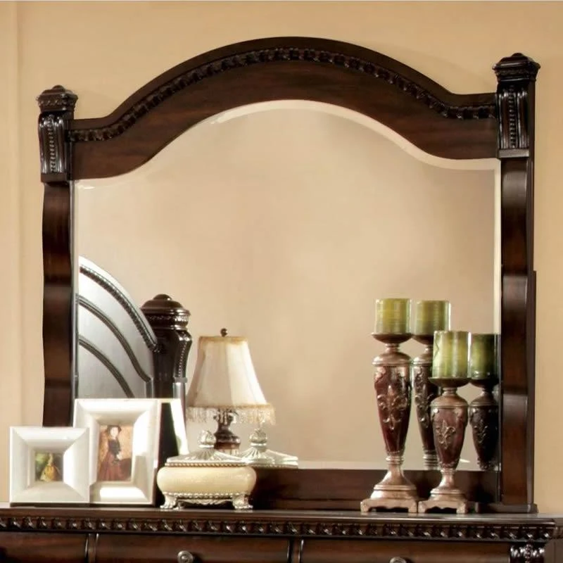 Furniture of America Burleigh Dresser Mirror CM7791M