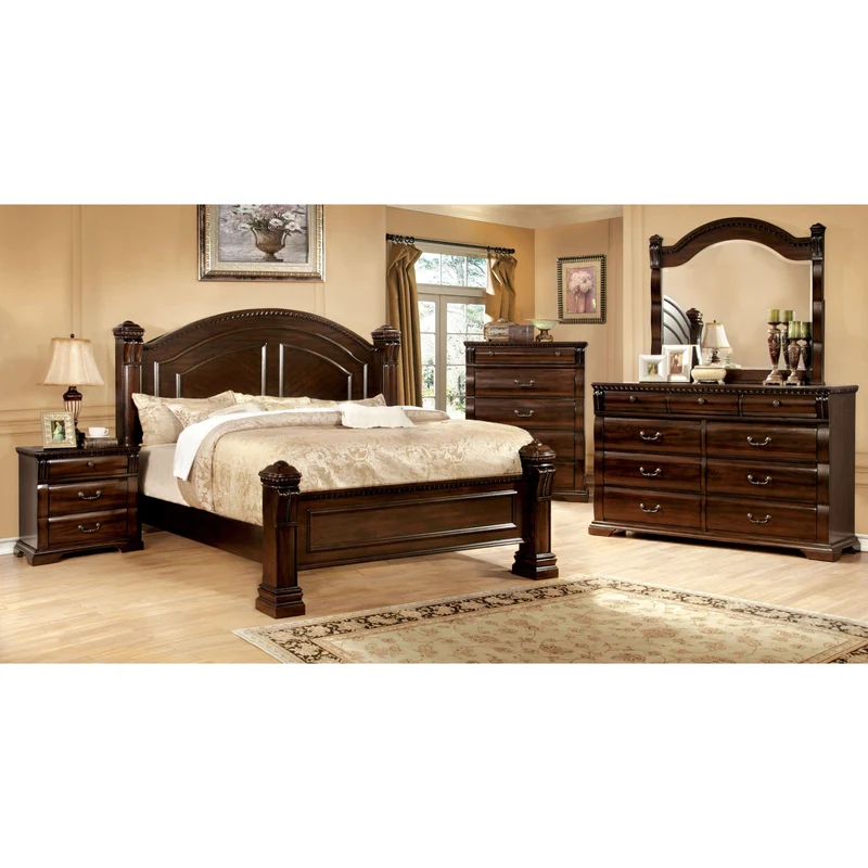 Furniture of America Burleigh Dresser Mirror CM7791M