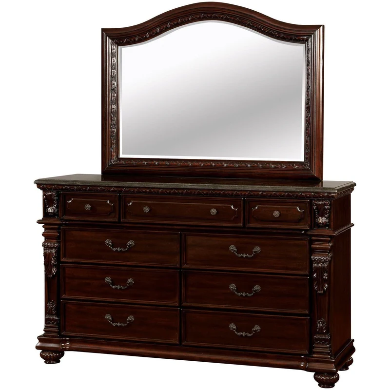 Furniture of America Fort Worth Dresser Mirror CM7858M