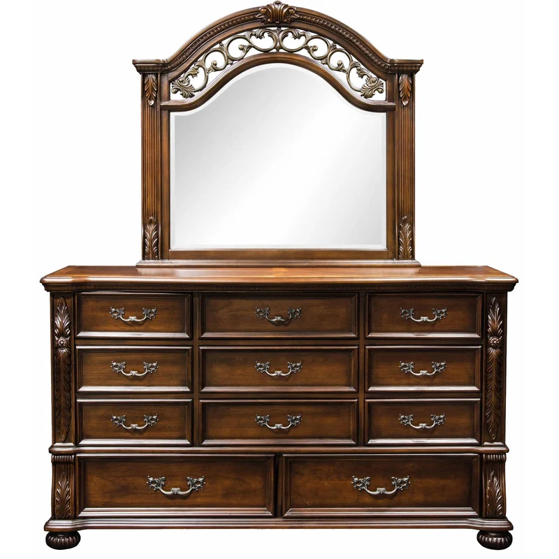 Furniture of America Arthur Dresser Mirror CM7587M