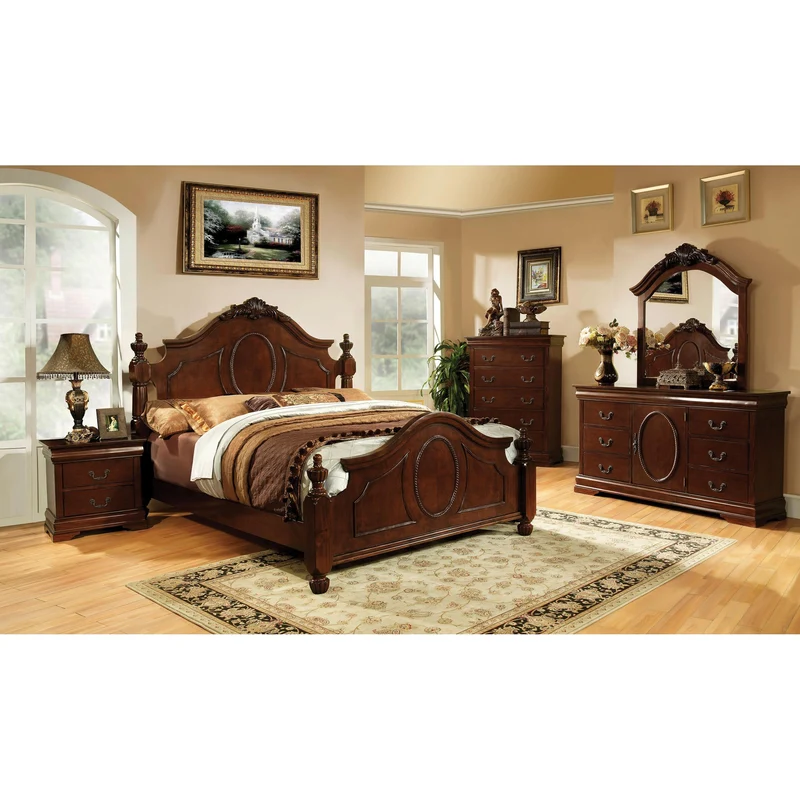 Furniture of America Velda Dresser Mirror CM7952M