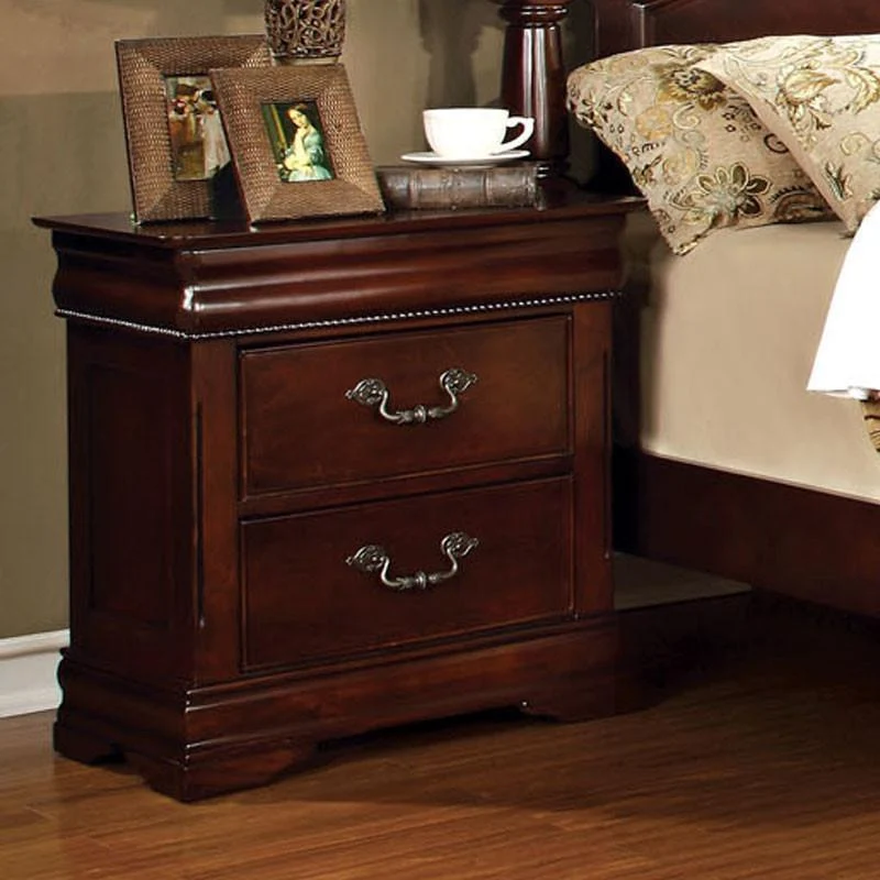 Furniture of America Mandura 2-Drawer Nightstand CM7260N