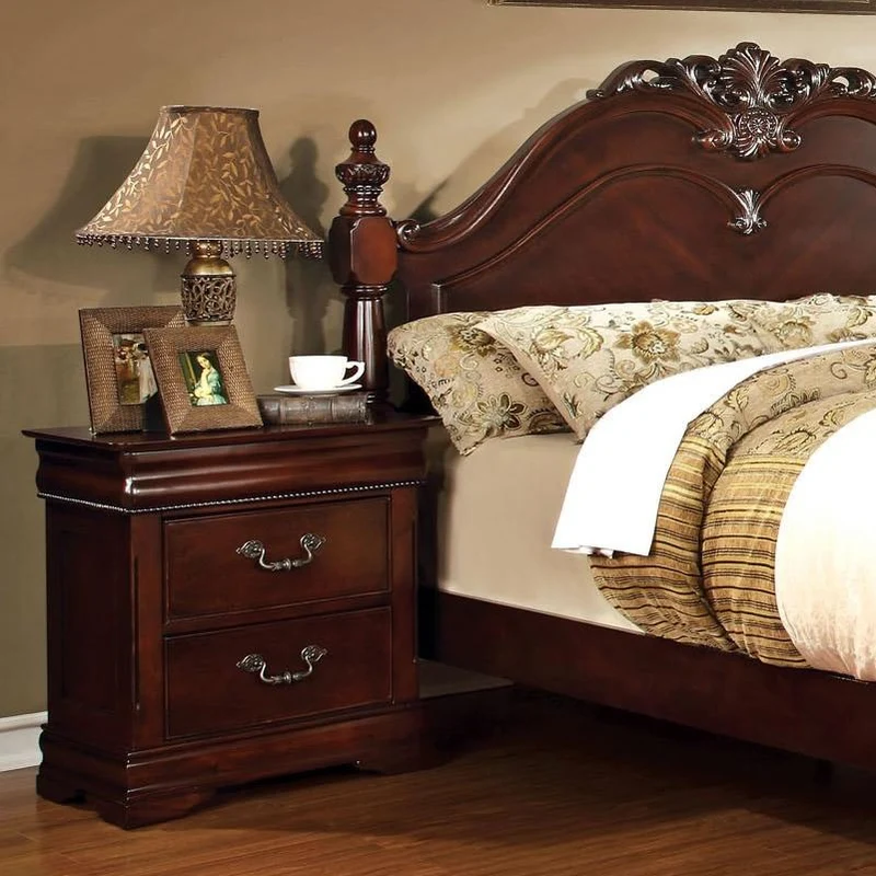 Furniture of America Mandura 2-Drawer Nightstand CM7260N