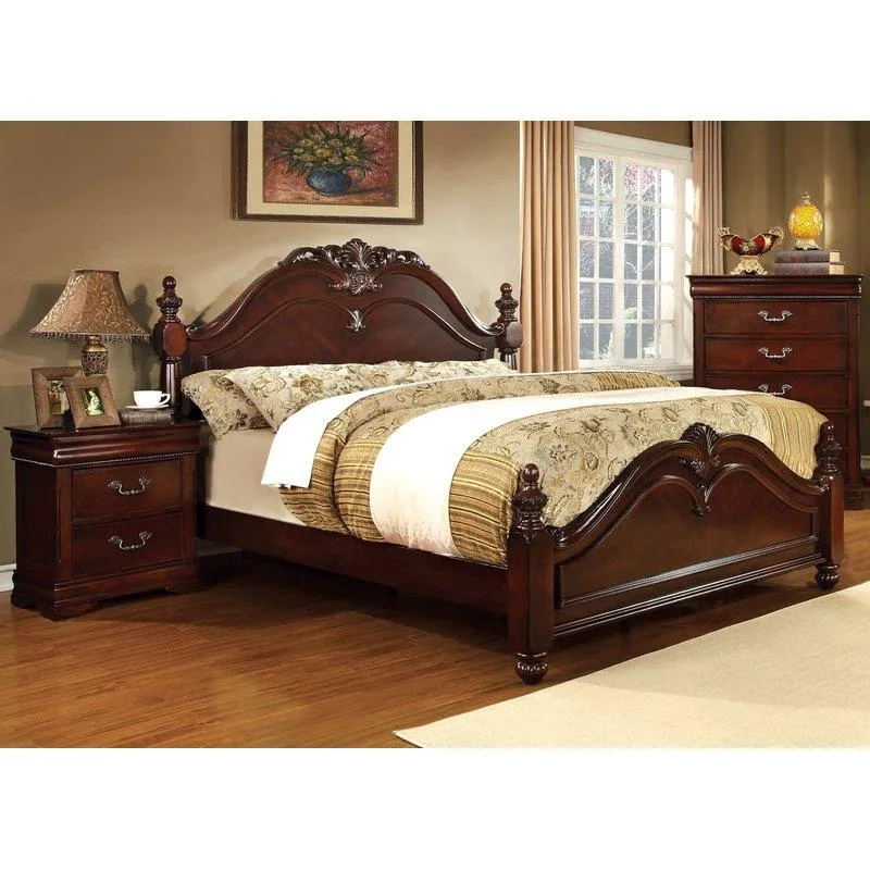 Furniture of America Mandura 2-Drawer Nightstand CM7260N