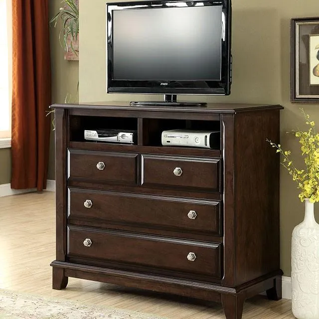 Furniture of America Litchville 4-Drawer Media Chest CM7383TV
