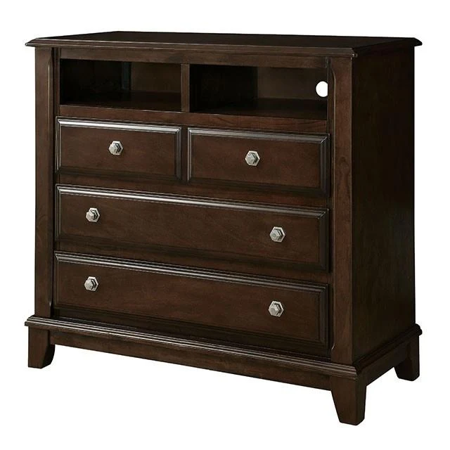 Furniture of America Litchville 4-Drawer Media Chest CM7383TV