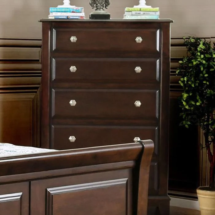 Furniture of America Litchville 5-Drawer Chest CM7383C