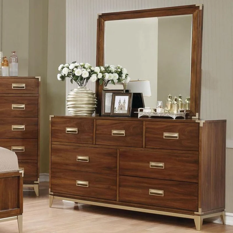 Furniture of America Tychus Dresser Mirror CM7559M