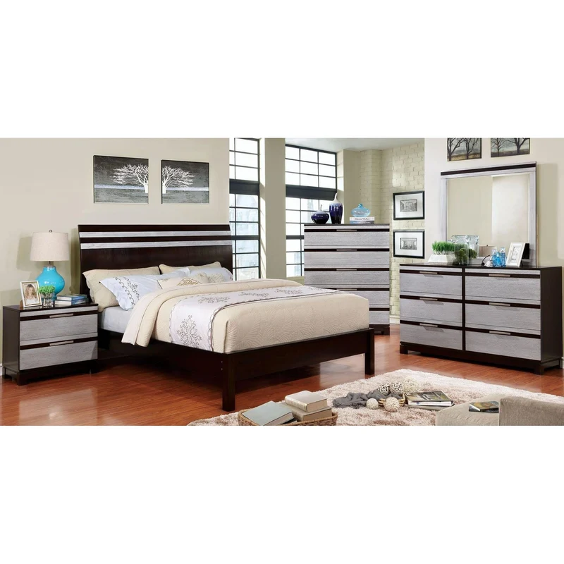 Furniture of America Euclid Dresser Mirror CM7206M
