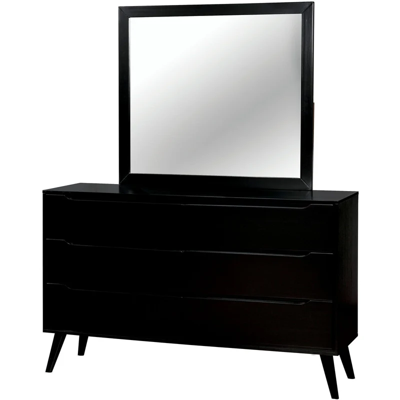 Furniture of America Lennart Dresser Mirror CM7386BK-M