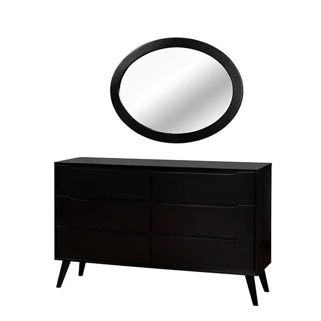 Furniture of America Lennart 6-Drawer Dresser CM7386BK-D