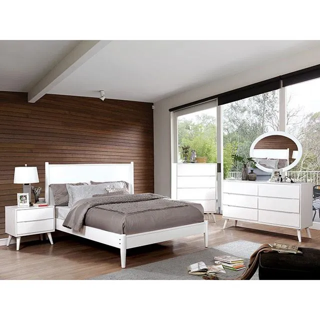 Furniture of America Lennart Dresser Mirror CM7386WH-MO