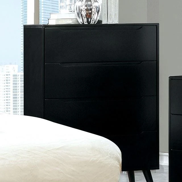Furniture of America Lennart 4-Drawer Chest CM7386BK-C
