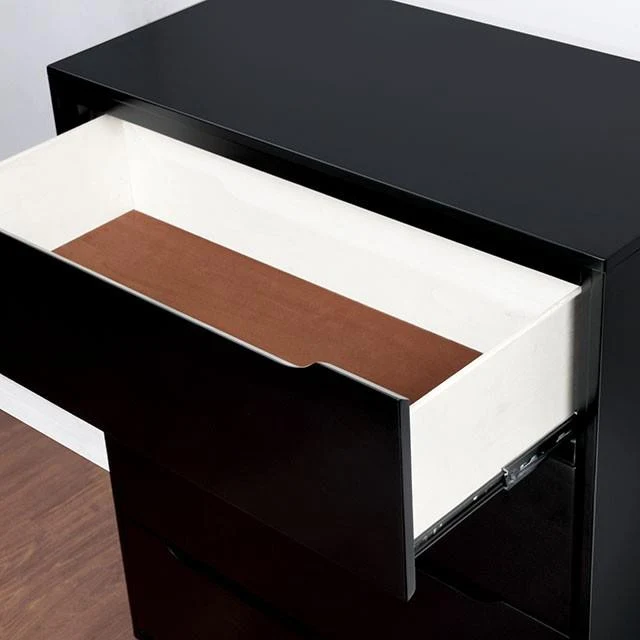 Furniture of America Lennart 4-Drawer Chest CM7386BK-C
