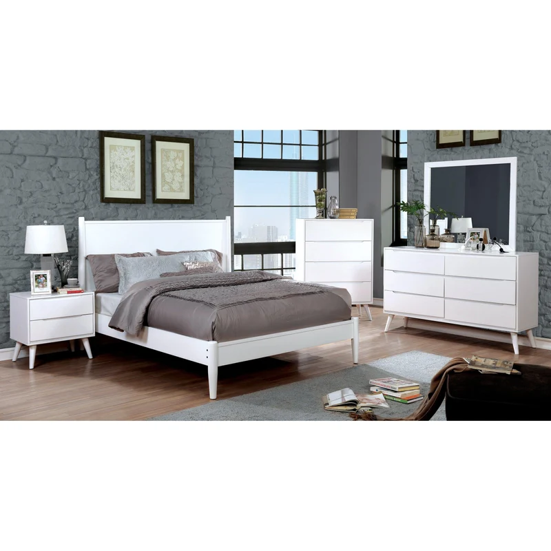 Furniture of America Lennart 6-Drawer Dresser CM7386WH-D