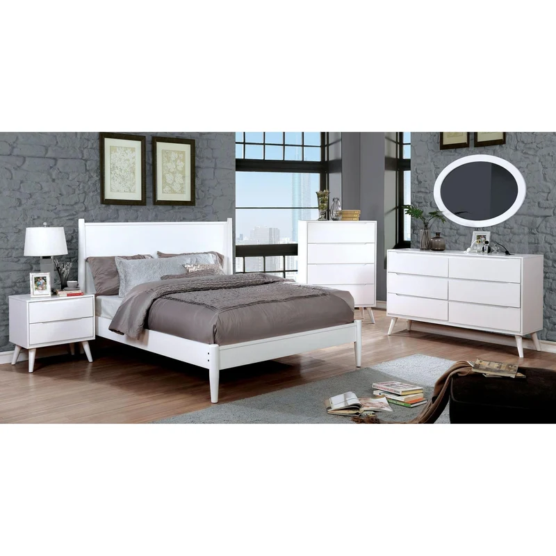 Furniture of America Lennart 6-Drawer Dresser CM7386WH-D