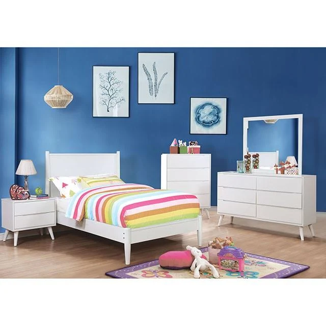 Furniture of America Lennart 4-Drawer Chest CM7386WH-C