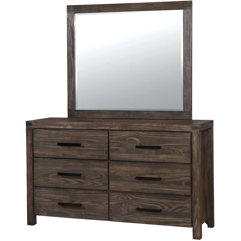 Furniture of America Rexburg Dresser Mirror CM7382M