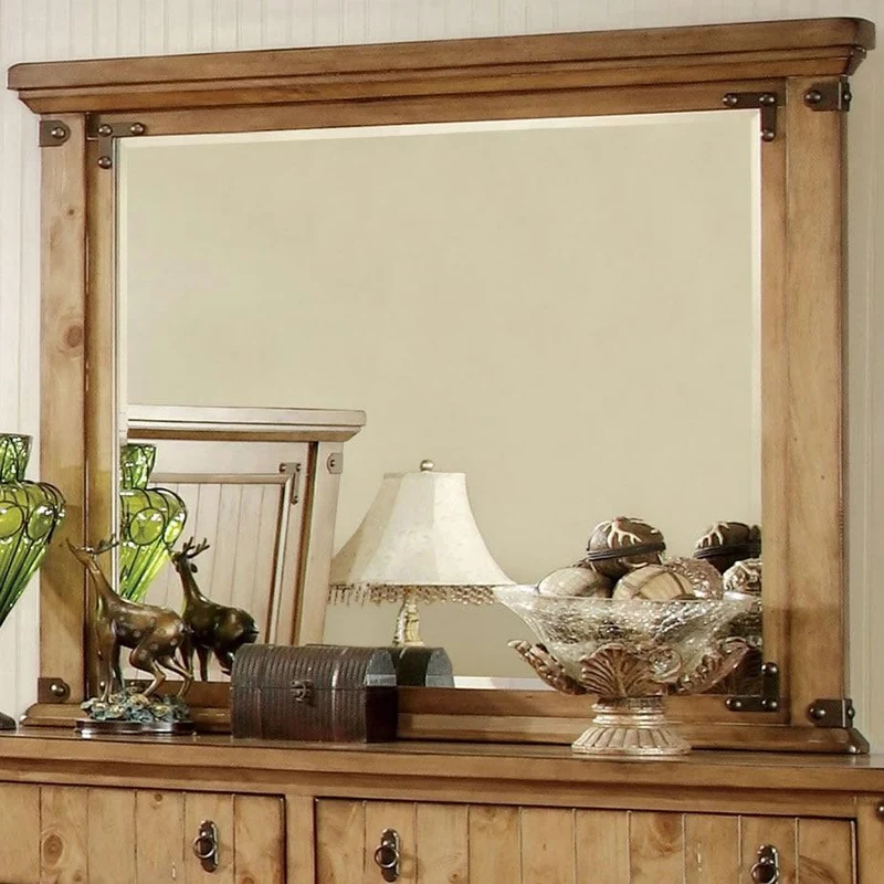 Furniture of America Pioneer Dresser Mirror CM7449M