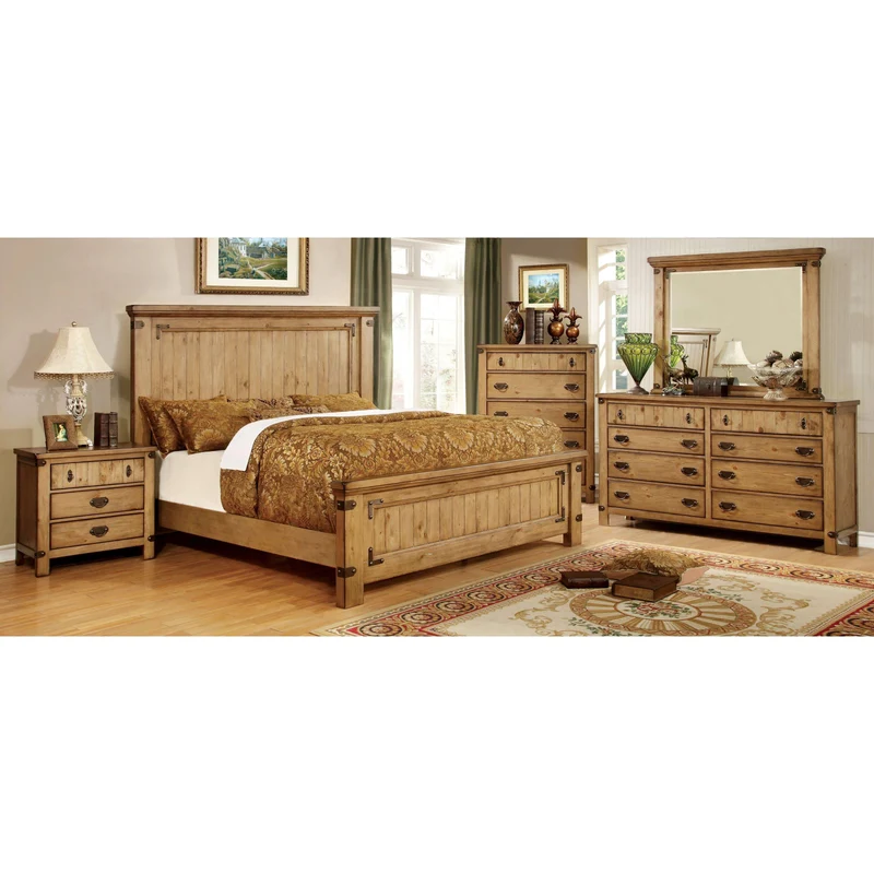 Furniture of America Pioneer Dresser Mirror CM7449M