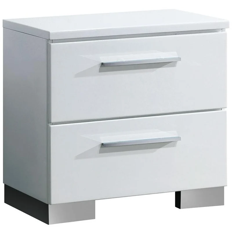 Furniture of America Clementine 2-Drawer Nightstand CM7201N