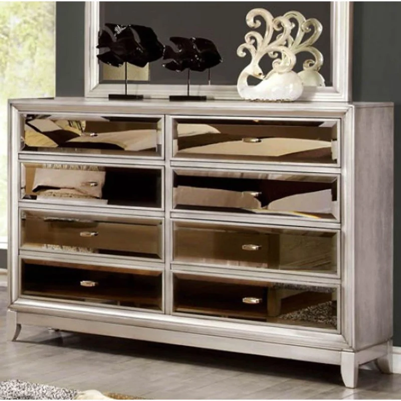 Furniture of America Golva 8-Drawer Dresser CM7295SV-D
