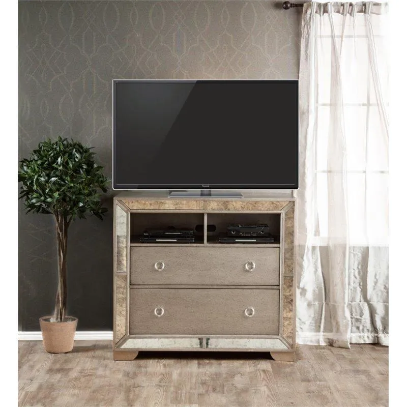 Furniture of America Loraine 2-Drawer Media Chest CM7195TV