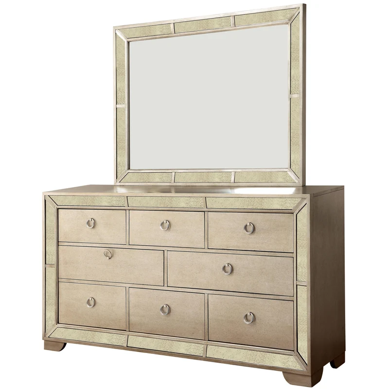 Furniture of America Loraine Dresser Mirror CM7195M