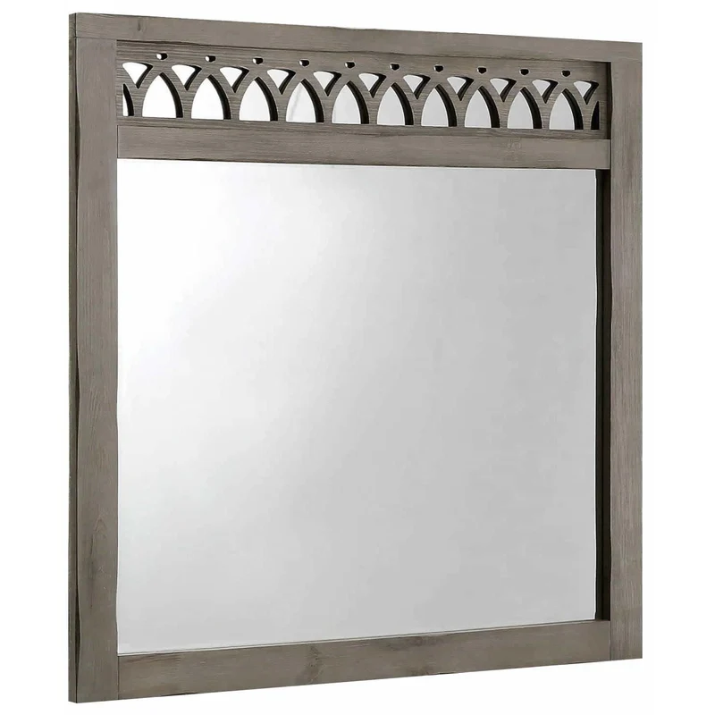 Furniture of America Zaragoza Dresser Mirror CM7585M