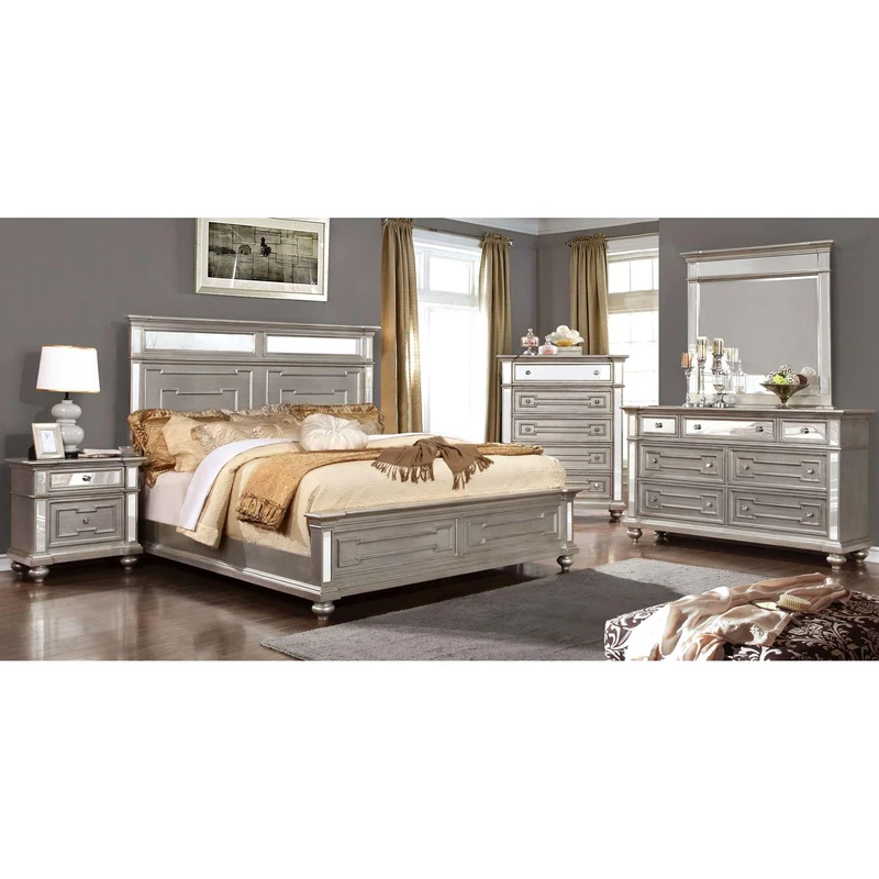Furniture of America Salamanca 2-Drawer Nightstand CM7673N