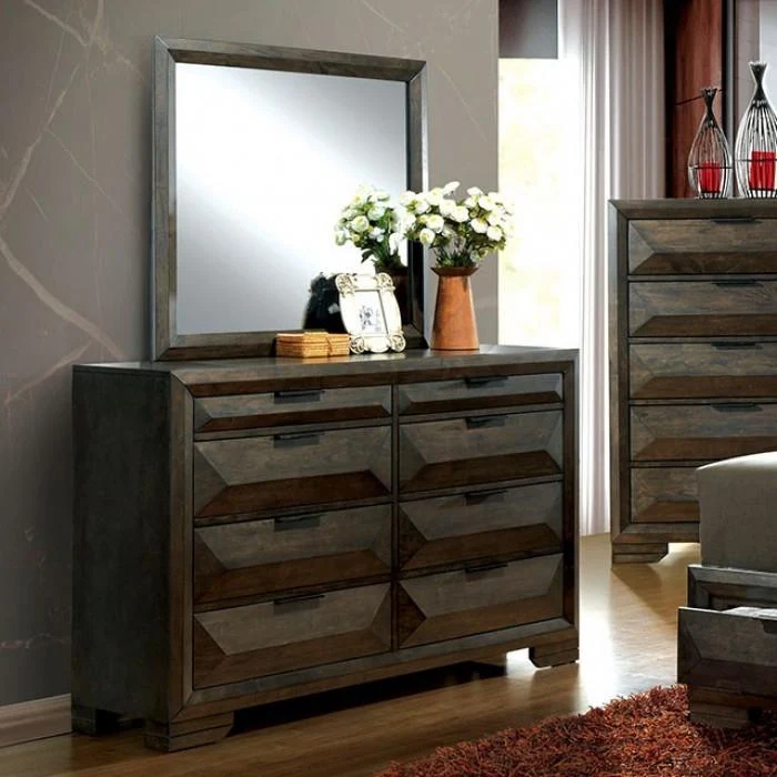 Furniture of America Nikomedes Dresser Mirror CM7557M