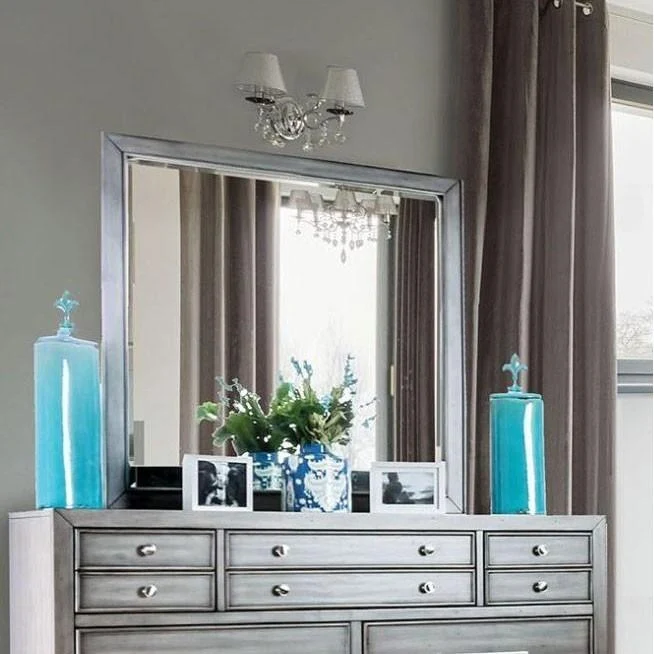 Furniture of America Daphne Dresser Mirror CM7556M
