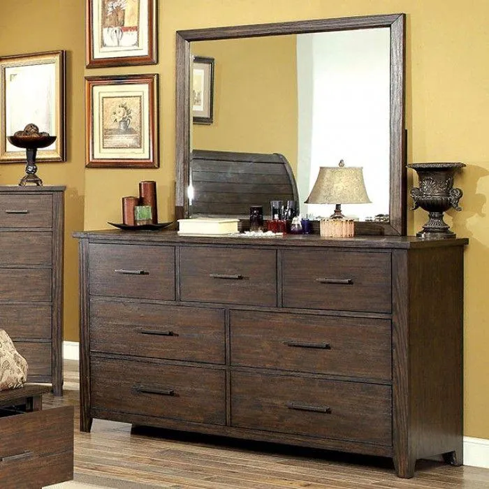 Furniture of America Ribeira Dresser Mirror CM7252M
